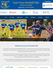 sports club website